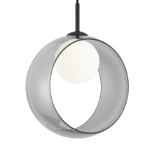 Matteo C60611BKSM - Delcia Black Pendant