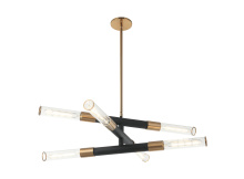 Matteo C61206MBAG - Tubo Aged Gold Brass Pendant
