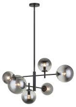 Matteo C70706BKSM - Averley Black Chandelier