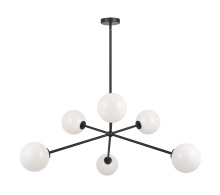 Matteo C81706BKOP - Novo Black Chandelier
