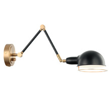  S00721AGBK - Blare Wall Sconce