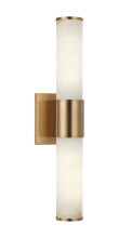 Matteo S01412AG - London Aged Gold Brass Wall Sconce