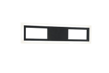 Matteo S02518MB - Valance Matte Black Wall Sconce