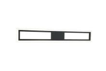 Matteo S02530MB - Valance Matte Black Wall Sconce
