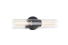 Matteo S05401BK - Odette Black Wall Sconce