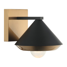 Matteo S06801MBAG - Velax Matte Black Wall Sconce