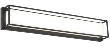 Matteo S13424MB - Thornstone Matte Black Wall Sconce