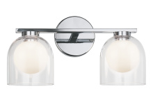 Matteo W60702CHCL - Derbishone Chrome Wall Sconce