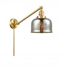 Innovations Lighting 237-SG-G78 - Bell - 1 Light - 8 inch - Satin Gold - Swing Arm