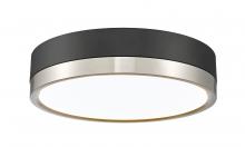  1006F12-MB-BN-LED - 1 Light Flush Mount