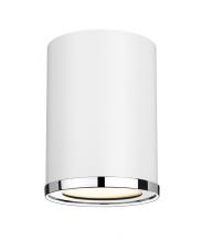  2303F1-MW-CH - 1 Light Flush Mount