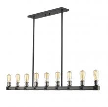  472-9L-ABB - 9 Light Linear Chandelier