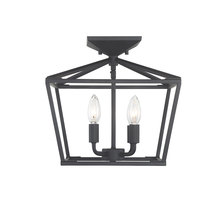  6-328-4-89 - Townsend 4-Light Ceiling Light in Matte Black