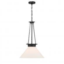  7-1011-1-89 - Myers 1-Light Pendant in Matte Black