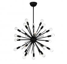  7-6099-24-89 - Galea 24-Light Chandelier in 
Matte Black