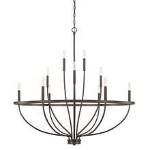  428501BZ - 12 Light Chandelier