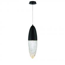  43857-025 - Ecrou 1 Light Pendant in Black