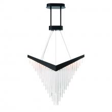  47187-023 - Vivien 32" LED Chandelier In Black