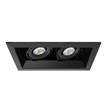  TE162LED-35-2-01 - MuLT, 15w, Trm, 2LT , 35k, Blk/blk