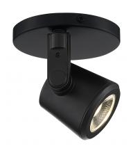  62/1107 - 12 Watt; LED; Black; Taper Back; Monopoint; 3000K; 36 deg. Beam Angle