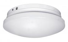  62/991 - LED Flush with White Acrylic Lens - White Finish - 120-277V