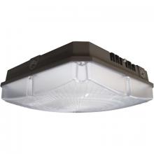  65/138 - LED Canopy Light - 28W - 4000K - Bronze Finish - 120-277V