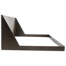  65/877 - Area Light Cutoff Shield; Bronze Finish; For Use With 100W/150W/240W/300W Fixtures