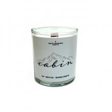 Lighting by PARK CABIN 10OZ - Cabin Soy Wax Candle - Spicy Apple, Cinnamon and Clove.