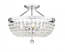 Lighting by PARK TRS8918CH - Novara Semi-Flush Mount