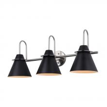 Lighting by PARK IVL1076A03BKN - VANITY 3L