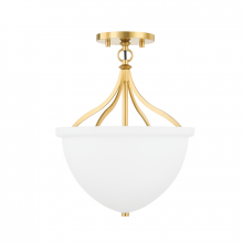  2811-AGB - 1 LIGHT SEMI FLUSH