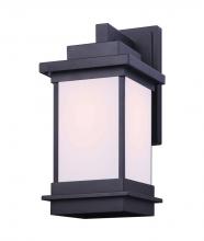  IOL472BK - Arkello 1 Light Outdoor Lantern, Black Finish