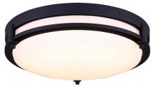  LFM112A13BK - Gilda LED Integrated Flush Mount Light, Black Finish