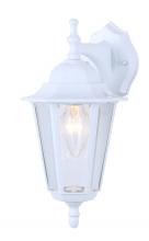  IOL211 - Outdoor 1 Light Outdoor Lantern, White Finish