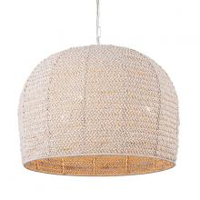  IPL2081B03NA - DEVI, Natural Color, 3 Lt 72" Length Cord Pendant, 40W Type A, 23.6" W x 19.6" H