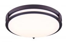  LFM112A16ORB - Gilda, 16" LED Flush Mount, Acrylic, 29W LED (Integrated), Dimmable, 1800 Lumens, 3000K