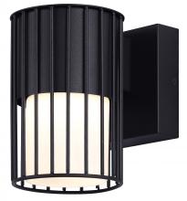  LOL650BK - JAVON LED Integrated Outdoor Lantern Light, Black Finish