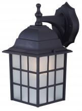  IOL2510 - Outdoor 1 Light Outdoor Lantern, Black Finish