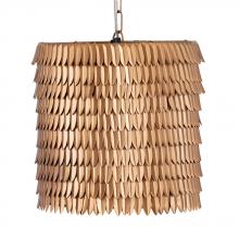  IPL2078B01GD - HEM, Gold Color, 1 Lt 125" Length Gold Chain Pendant, 60W Type A, 11.81" W x 13" H