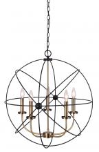  ICH282B05BKG25 - Summerside 5 Light Chandelier