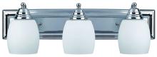  IVL259A03CH - Griffin 3 Light Vanity, Chrome Finish