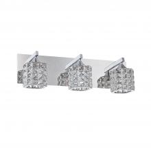  VF7200-3L-CH - 3 LIGHT VANITY - SQUARE SHADES