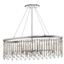  43725CH - Oval Chandelier/Pendant 6Lt