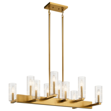  44316FXG - Linear Chandelier 10Lt