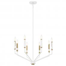  52349WH - Chandelier 8Lt