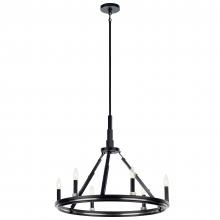  52420BK - Chandelier 6Lt