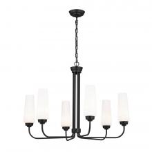  52480BK - Chandelier 6Lt