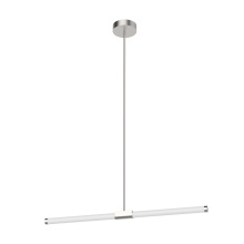 Kuzco Lighting LP18537-BN-UNV - Akari 37-in Brushed Nickel LED Linear Pendant