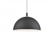  492332-BK/GD - Archibald 32-in Black With Gold Detail 1 Light Pendant