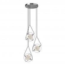  CH76718-CH - Aries 18-in Chrome LED Chandeliers